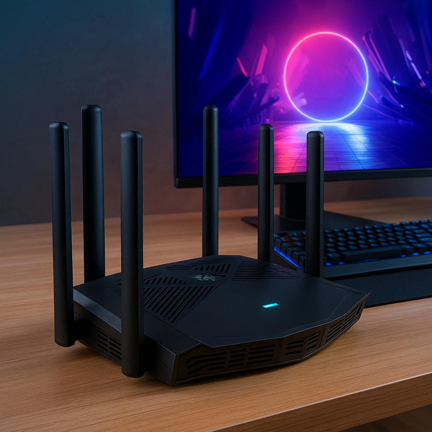 Roteador de Wifi Gamer Acer W6x Wi-Fi 6 Dual Band AO0839 Roteador de Wifi Gamer Acer W6x Wi-Fi 6 Dual Band AO0839